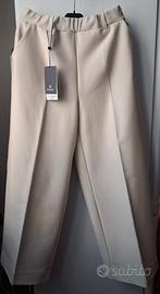 Pantaloni Ragno  Beige/bianco - NUOVI con cart