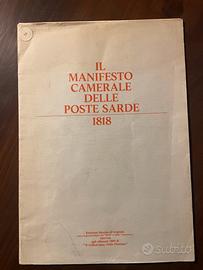 Il manifesto camerale delle poste sarde 1818
