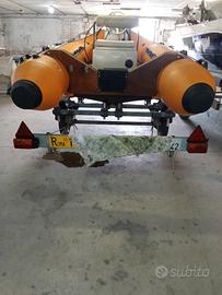 Gommone+motore 25cv+ carrello