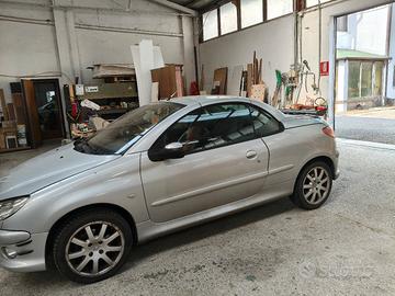 Peugeot 206 cc cabrio 1600 benzina 