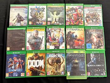 56 giochi xbox one 360 blocco o singoli