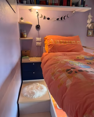 Letto a castello con gradini