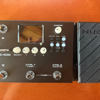 NUX MG 400 Pedaliera multieffetto