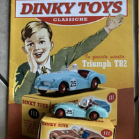 Dinky toys deagostini triumph tr2 sports n.8