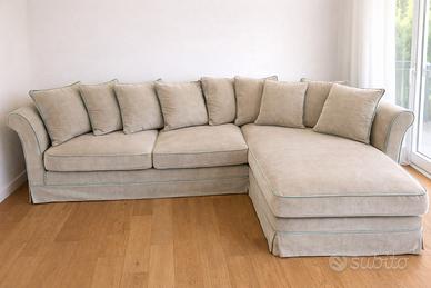 Divano Letto Angolare COUNTRY (CONFALONE) Beige