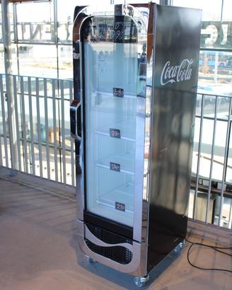 Frigo colonna Cocacola Black Edition cromo