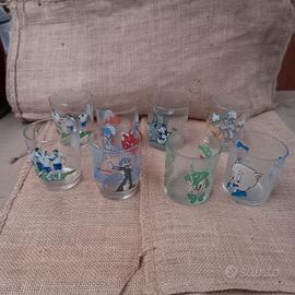 Bicchieri decorati Nutella