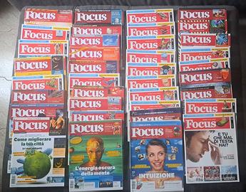 Lotto 37 riviste Focus  ottime