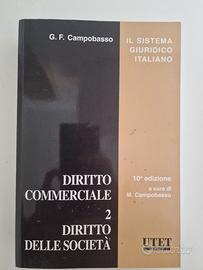 Diritto commerciale G. F. Campobasso - 10^ ed.