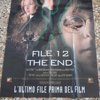 Poster videoteca cinema serie tv X-FIles File 12 T