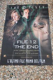 Poster videoteca cinema serie tv X-FIles File 12 T