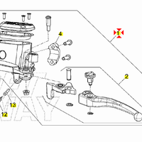 -Pompa frizione Aprilia Dorsoduro 750 851645