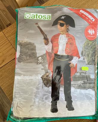 Costume carnevale Pirata unisex per bambini