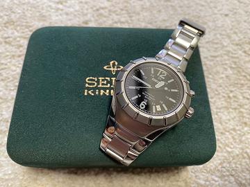 Raro orologio Seiko Kinetic 5M42-0F19 anno 1998