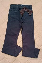 Pantalone velluto bambina Okaibi 9 anni.