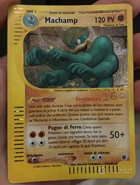 Carta Pokémon Holo Rare 2002 - Machamp
