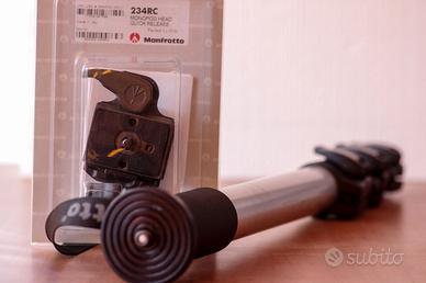 MANFROTTO 680 MONOPIEDE + TESTA 234RC