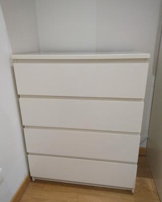 Cassettiera 4 cassetti IKEA - Bianca 