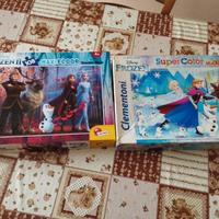 Coppia di puzzle FROZEN