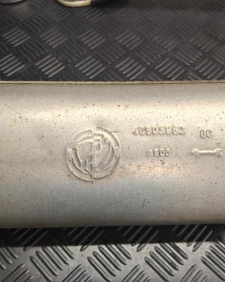 Silenziatore centrale per Abarth Grande Punto 