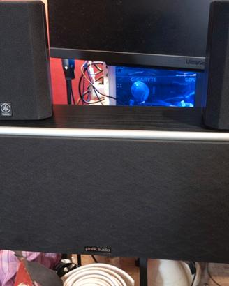 Set casse home theater: Polk CS1 + Yamaha NX‑220P