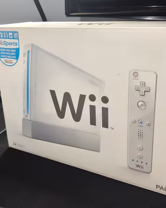 Nintendo Wii bianca  + tutti gli accessori