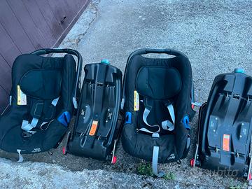 Ovetti per gemelli con Isofix