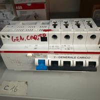 ABB DDA204 AC 63A 30MA BLOCCO DIFFERENZIALE 4P