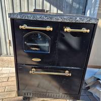 Stufa CADEL a legna con forno