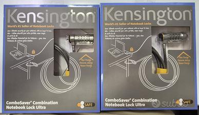 2 cavi sicurezza Kensington Lock con combinazione