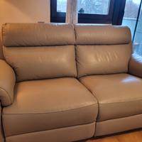 Divano in Pelle 3 posti Relax