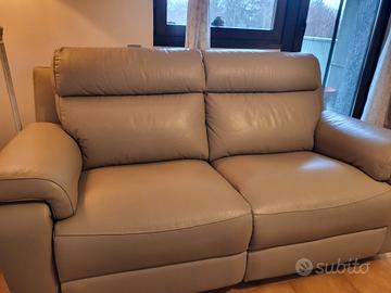 Divano in Pelle 3 posti Relax