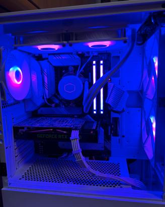 PC Gaming White RGB