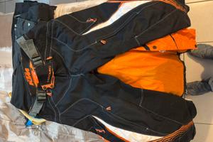 Pantaloni moto ktm racing hidroteq
