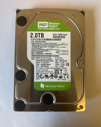 Disco NAS WD Green Blue 2 TB SATA