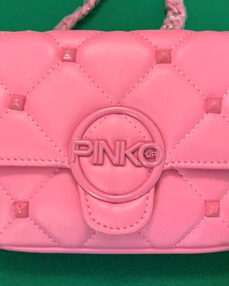 Borsetta Pinko rosa shocking nuova con etichetta