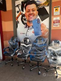 SEDIA GAMING SCRIVANOIA CON LED RGB