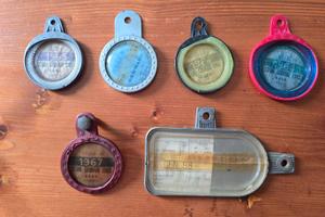 Portabollo epoca vespa e lambretta 1964/65/66/67