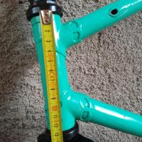 Telaio Bianchi completamente riverniciato