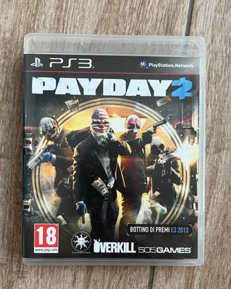 GIOCO PLAYSTATION 3 PAYDAY 2