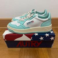 Autry Medalist Scarpe donna Bianco - turchese (37)