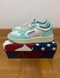 Autry Medalist Scarpe donna Bianco - turchese (37)