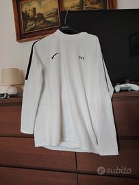 felpa bianca nike con cappuccio