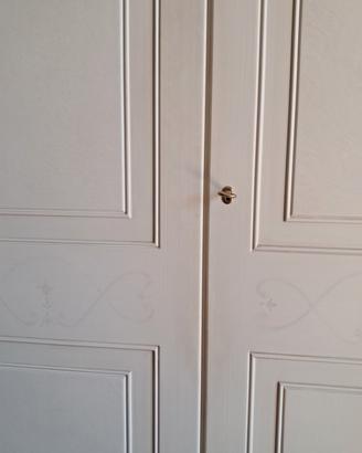 Splendido Armadio 6 Ante in Legno Anticato – Elega