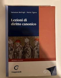 Berlingò Tigano Lezioni di diritto canonico NUOVO