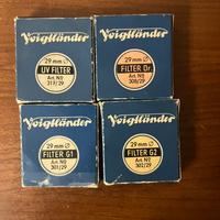 Filtri fotografici vintage Voigtländer