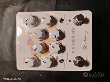 pedale Keeley Caverns reverb delay 