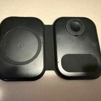 Caricabatterie wireless da viaggio 3in1 per Apple