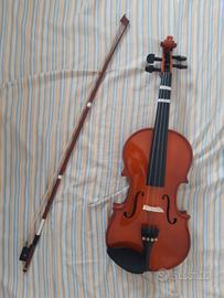 Violino stentor 3/4 con archetto, custodia, pece
