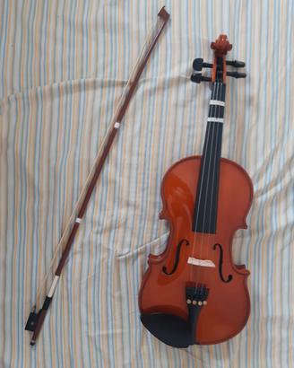 Violino stentor 3/4 con archetto, custodia, pece